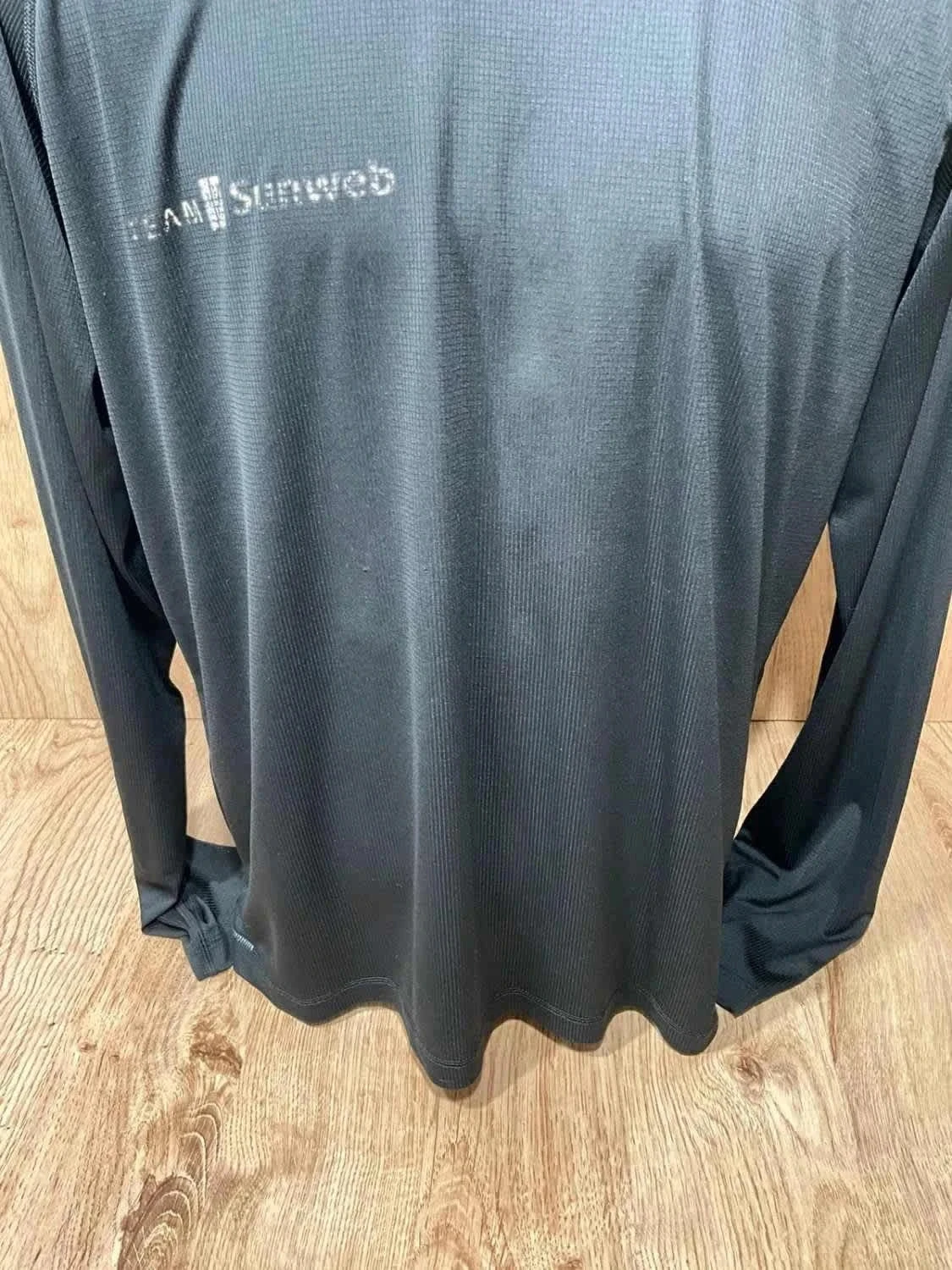 T-shirt team sunweb Puma homme  L 100% polyester noir et blanc – photo 5